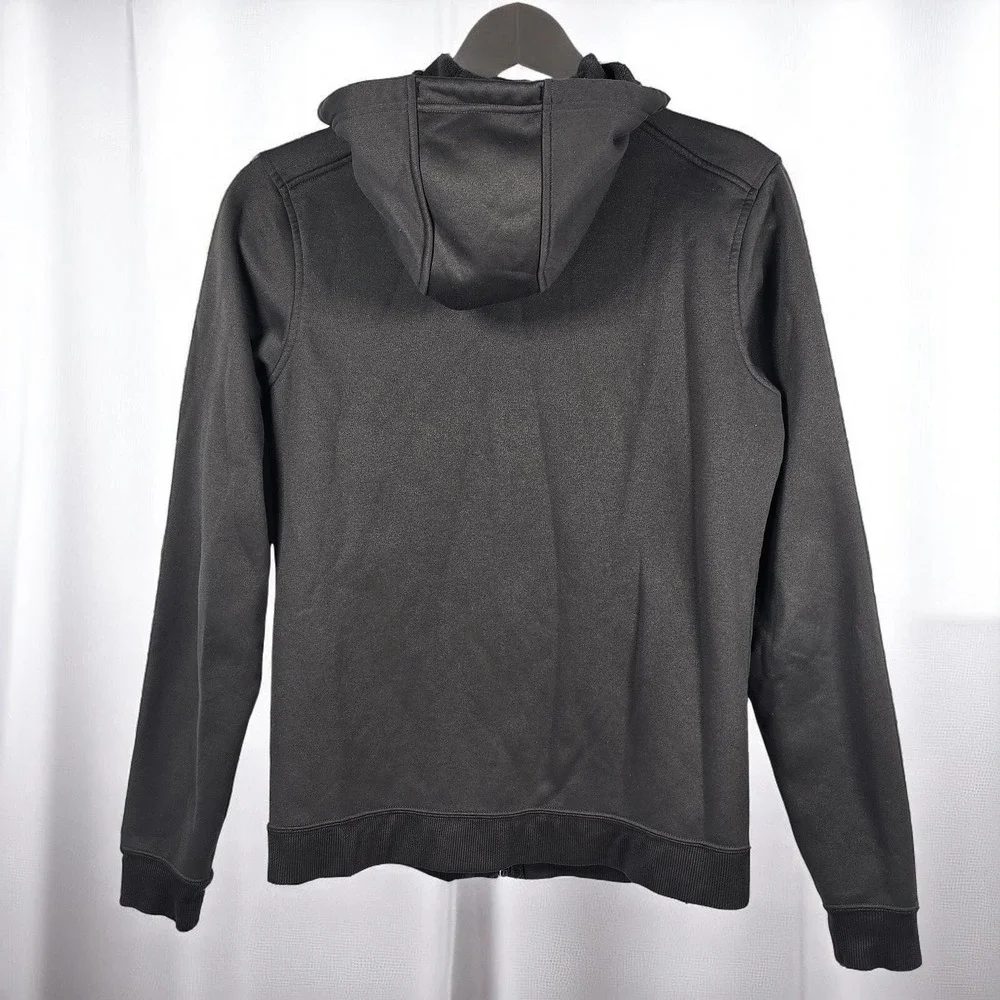 Under Armour Full Zip Hoodie Athletic Warm Up‎ Jacket Gray Small Gray Fleece